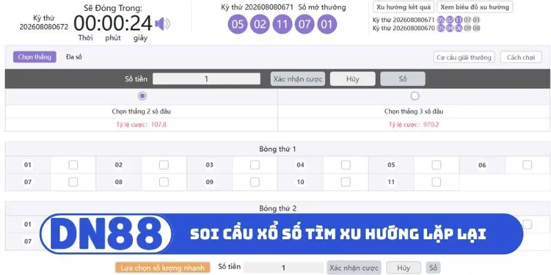 Soi Cầu Xổ Số Chuẩn Xác 2026 - Bí Kíp Thắng Lớn Tại DN88 2 Soi cầu xổ số tìm kiếm xu hướng lặp lại chính xác